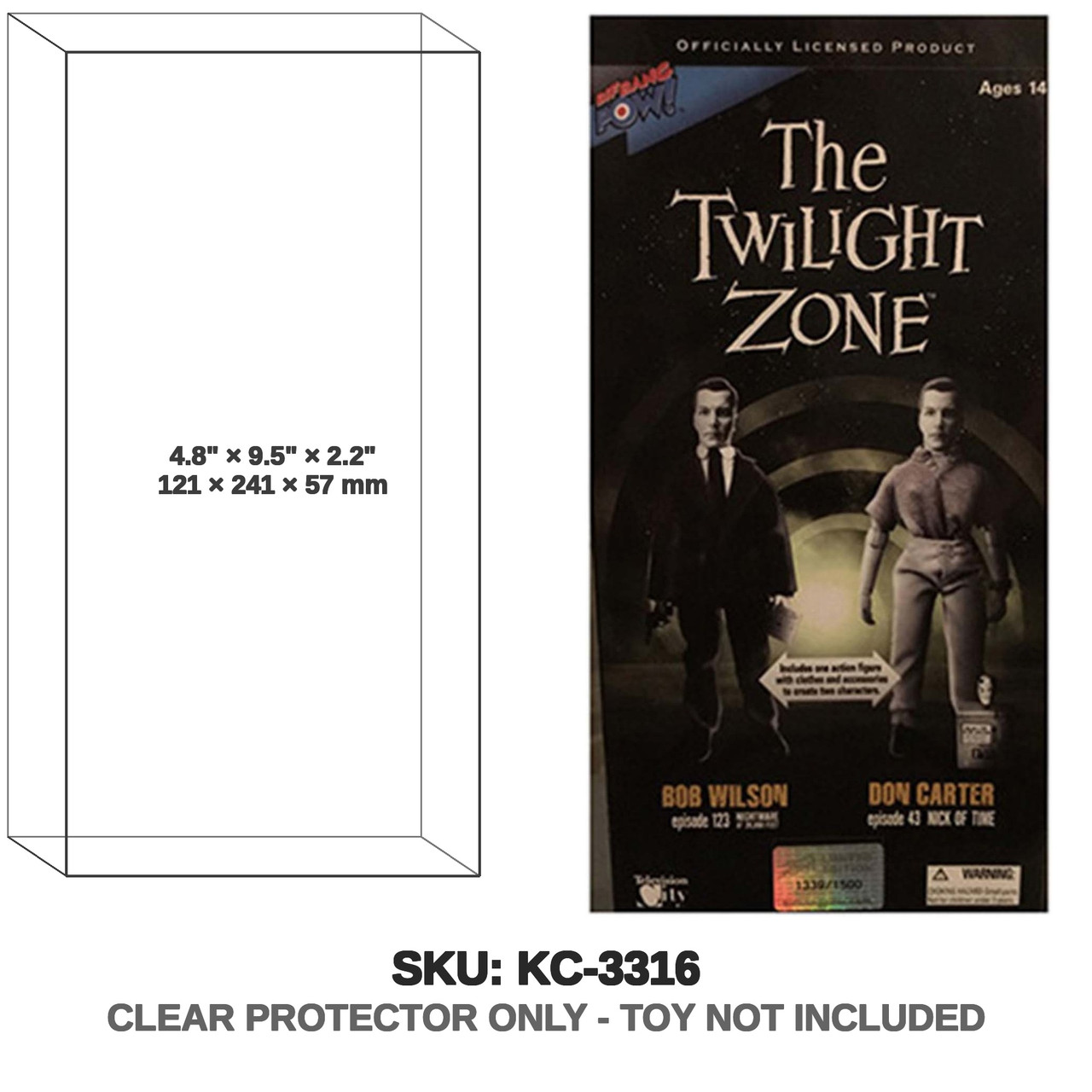 Bif Bang Pow! The Twilight Zone Bob Wilson Don Carter