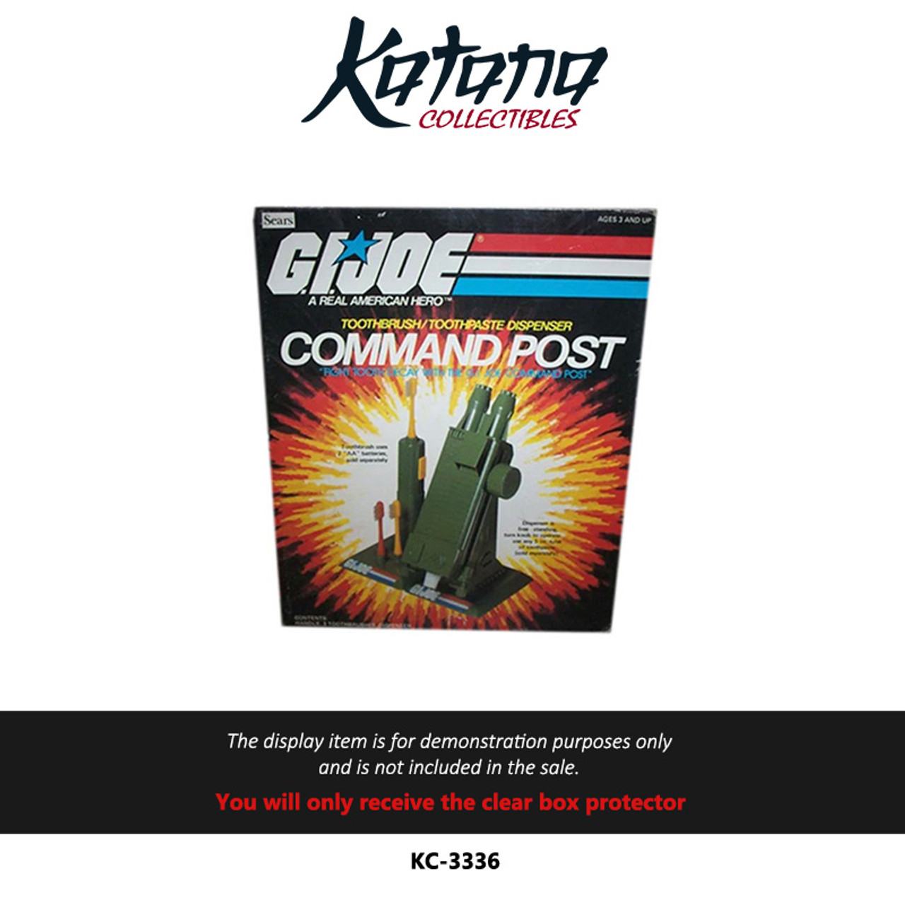 Katana Collectibles Protector For G.I. Joe Command Post Toothbrush