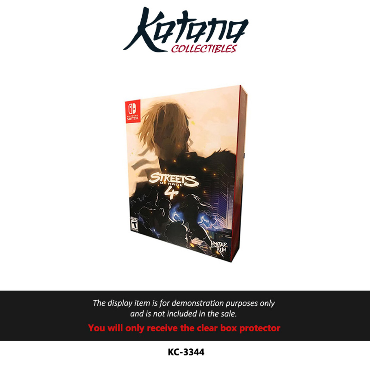 Katana Collectibles Protector For Streets Of Rage 4 Switch