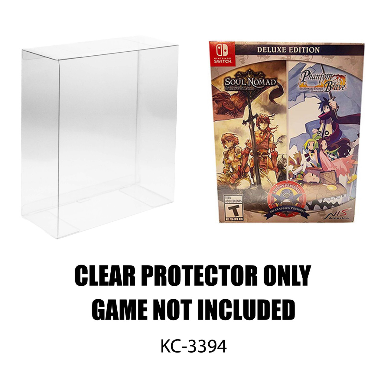 Protector For Soul Nomad and Phantom Brave Nitendo Switch