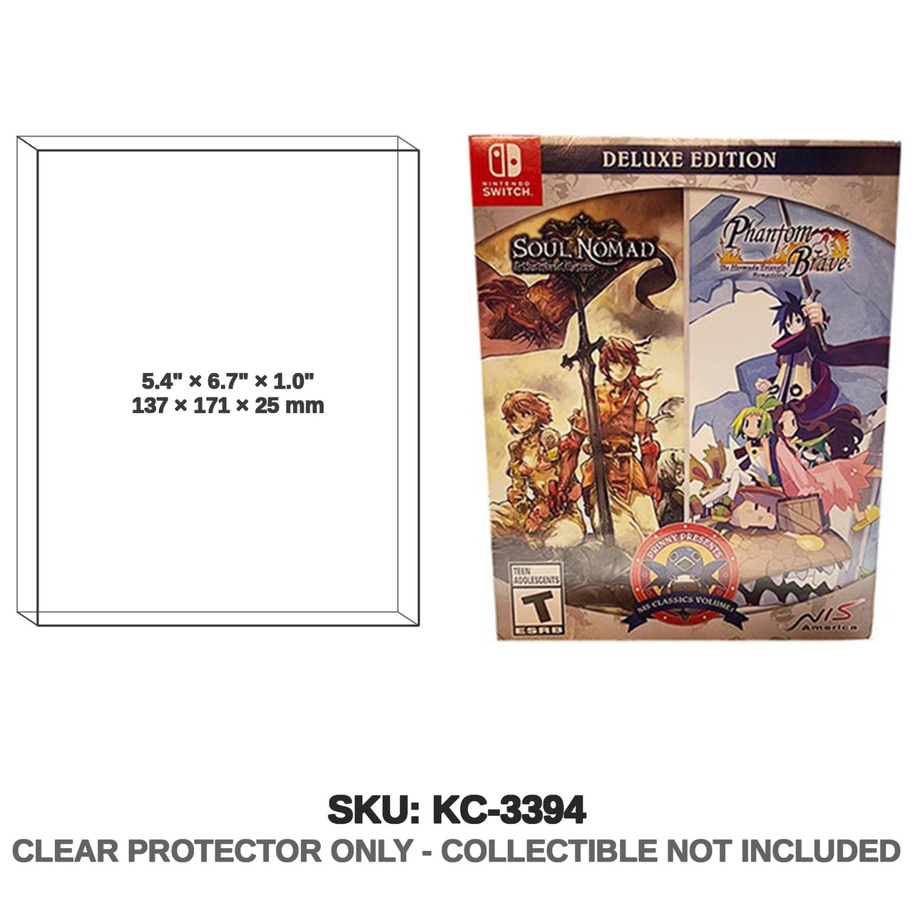 Nintendo Soul Nomad and Phantom Brave Nintendo Switch