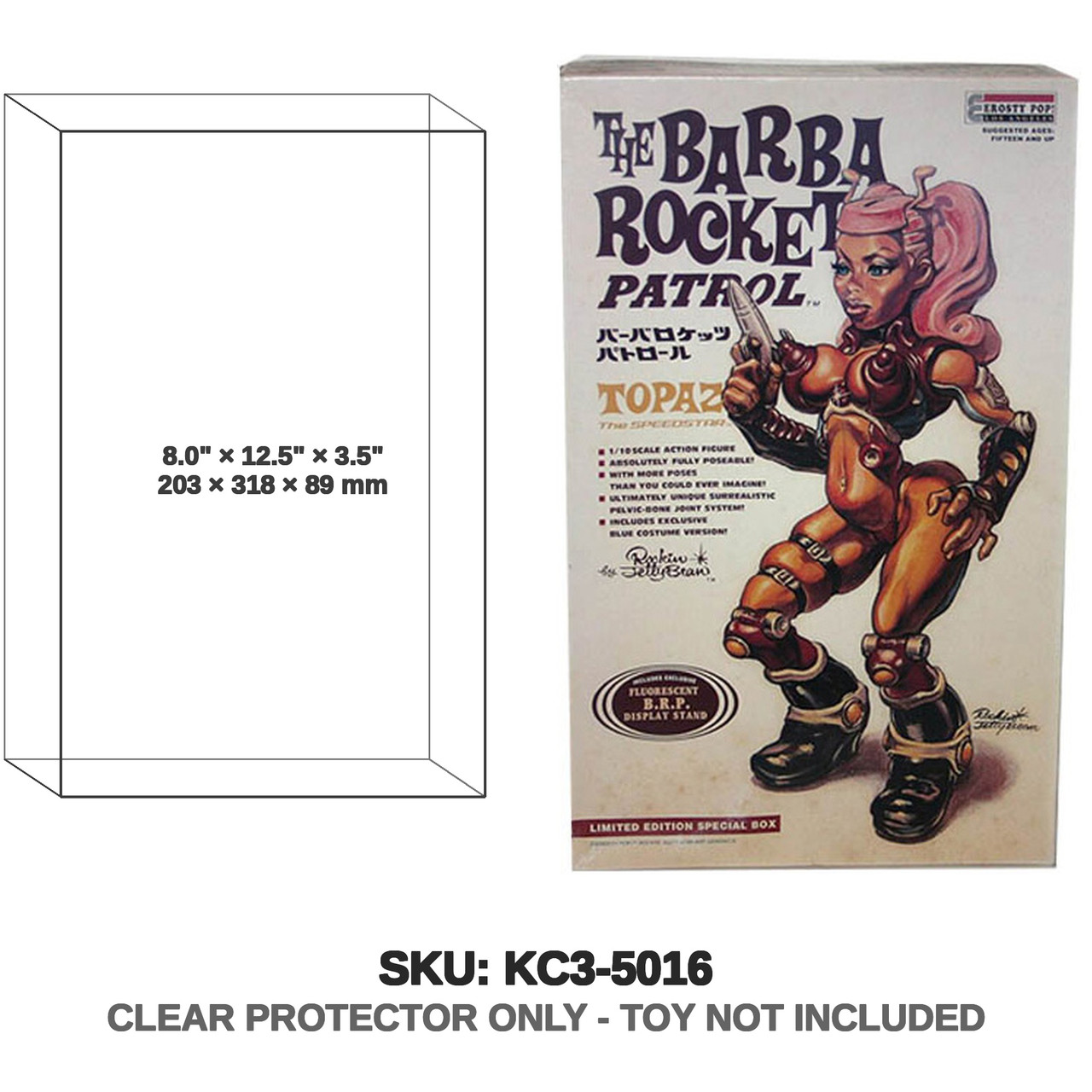 Rockin' Jelly Bean Barba Rocket Patrol Topaz Box
