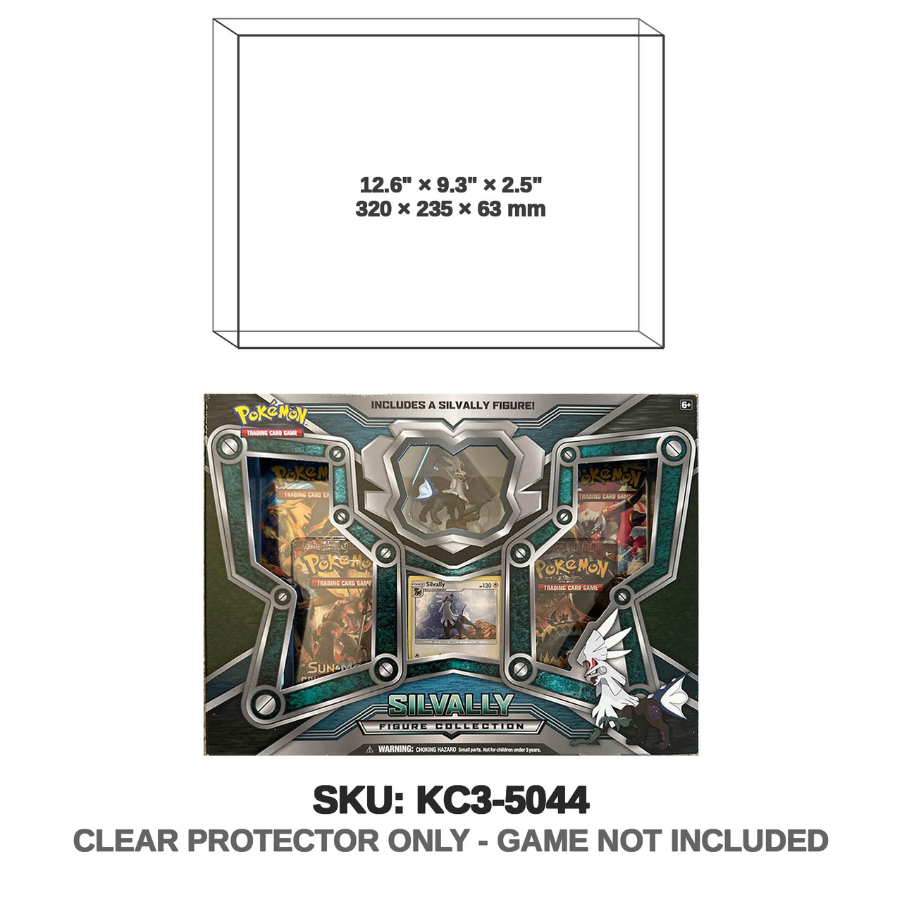 Pokémon Silvally Figure Collection Box