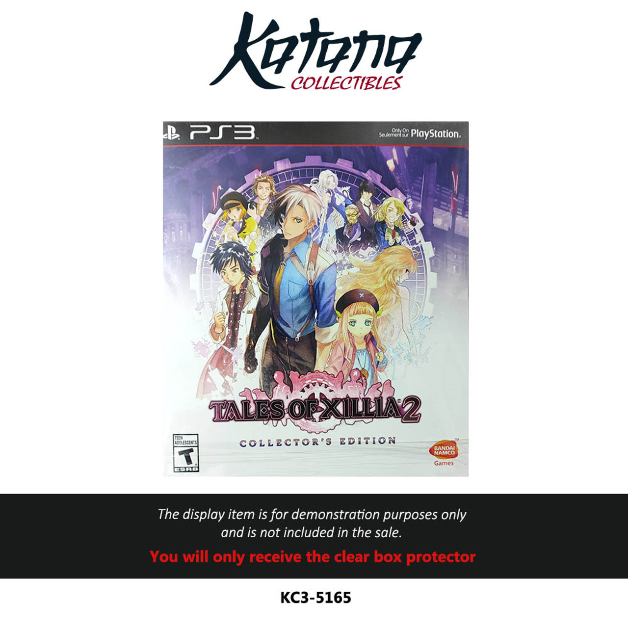 Protector For Tales of Xillia 2: Collector's Edition - PlayStation