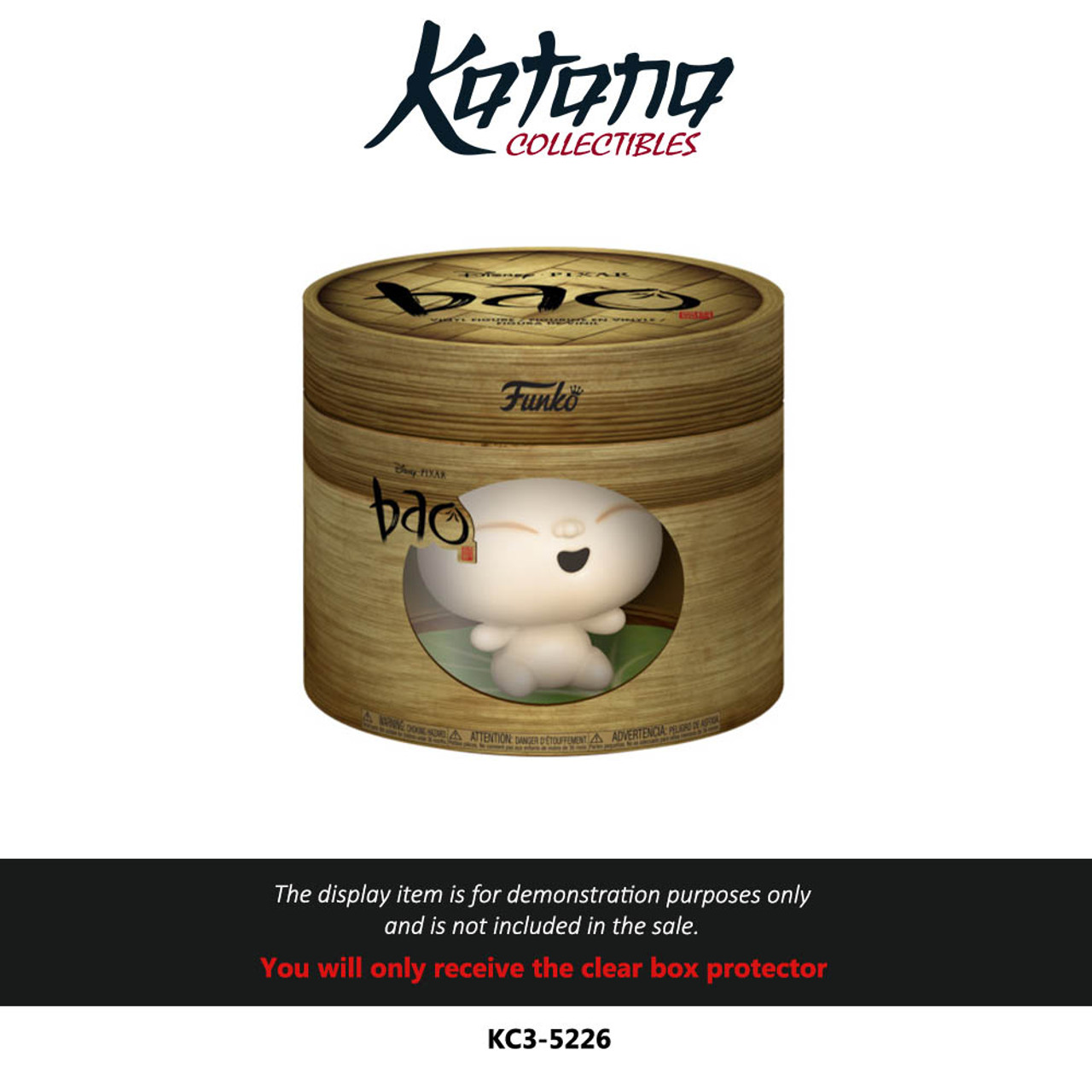 Katana Collectibles Protector For Funko POP! Disney Pixar Bao Dumpling Vinyl Figure