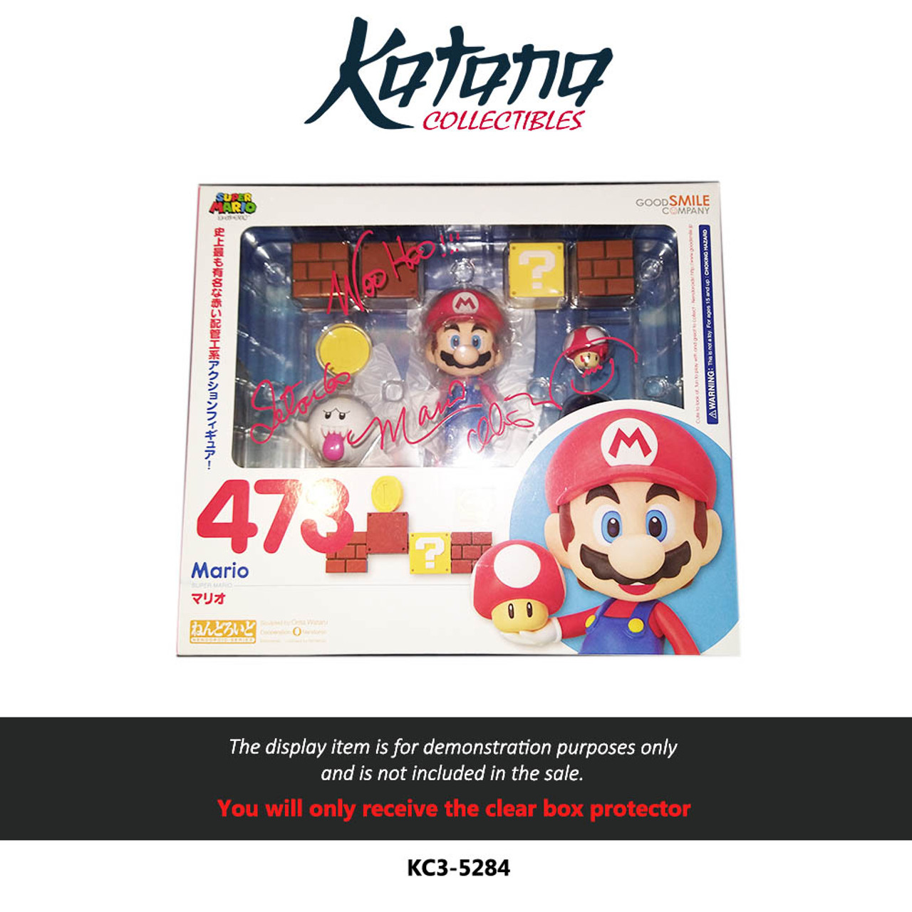 Katana Collectibles Protector For Goodsmile Mario Nendoroid Big Box