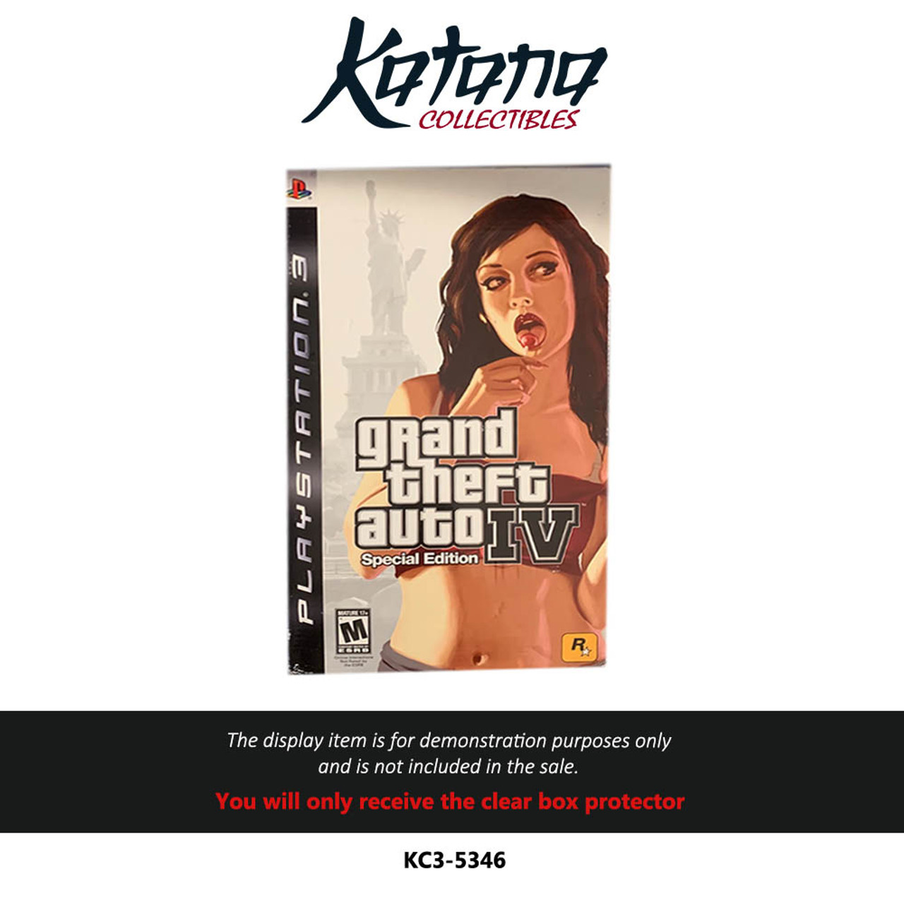 Katana Collectibles Protector For Grand Theft Auto IV Special Edition
