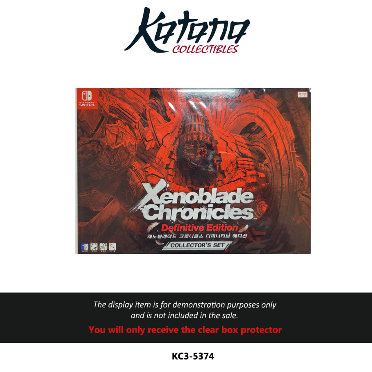 Katana Collectibles Protector For Xenoblade Chronicles Definitive Edition