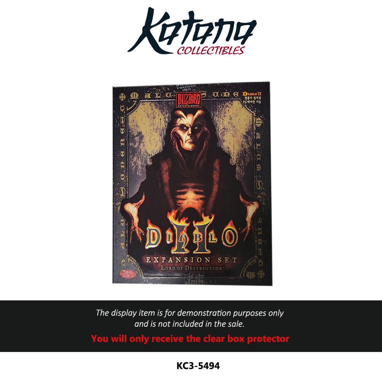 Katana Collectibles Protector For Diablo 2-Expansion Big Box Package(Korean Version)