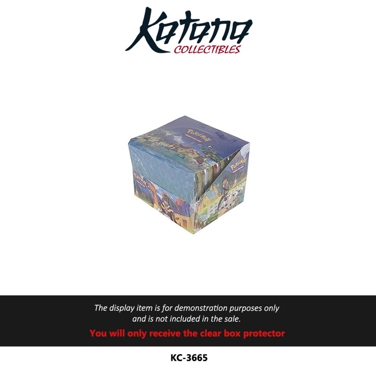 Katana Collectibles Protector For Pokemon Crown Zenith Mini Tin Display (TCG)