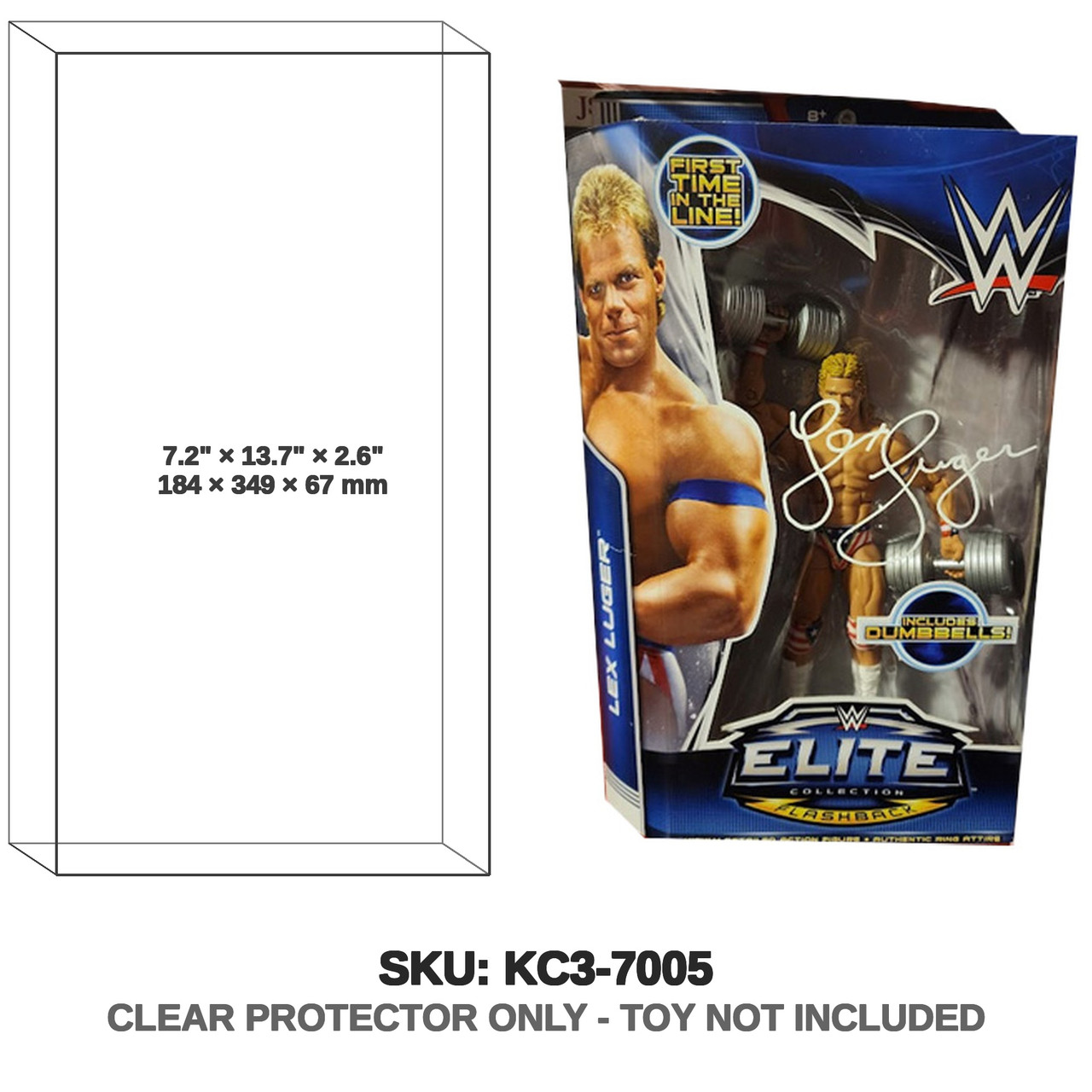 Mattel WWE Elite Collection Flashback Series 30 Lex Luger