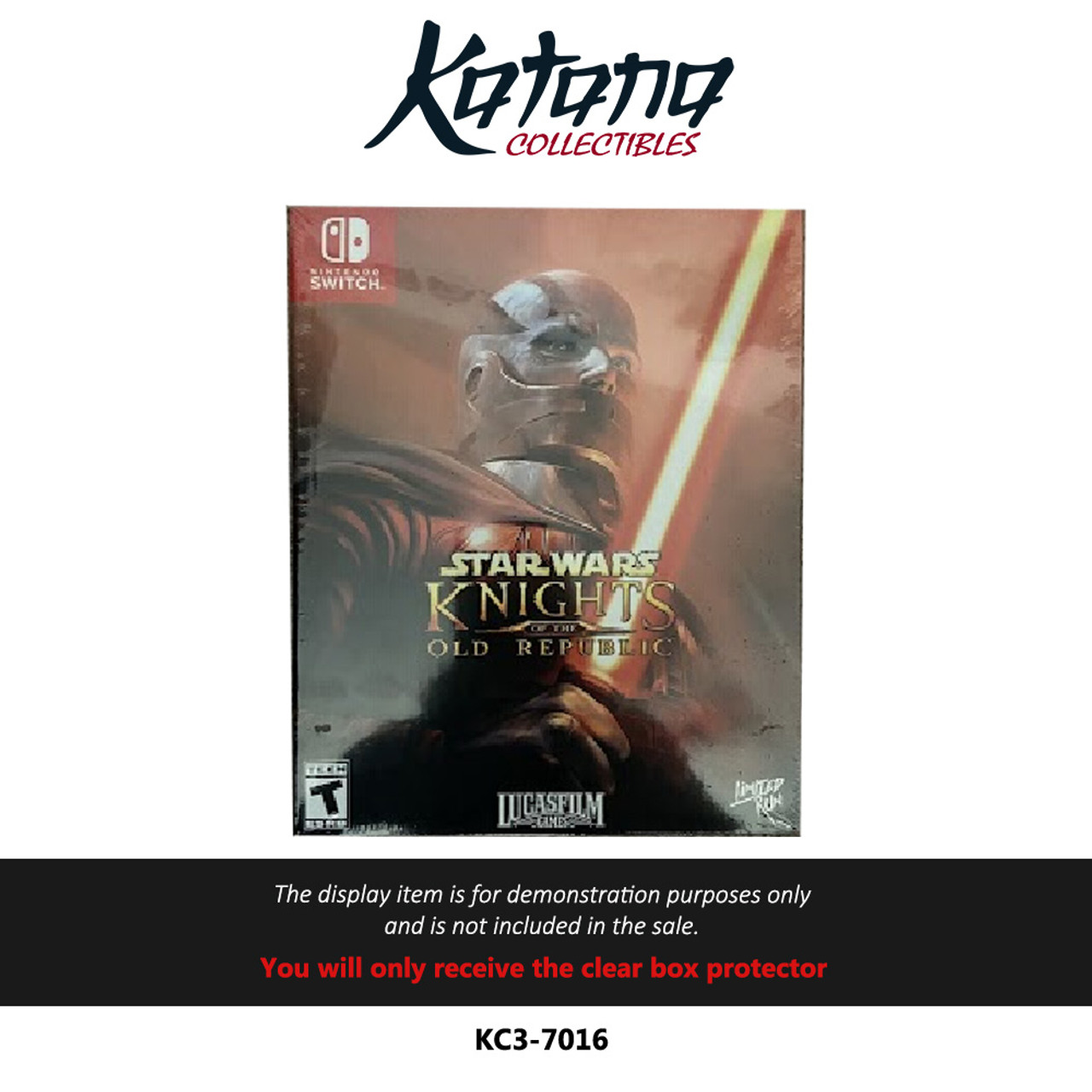 Katana Collectibles Protector For Star Wars: Knights Of The Old Republic Master Edition (Switch)