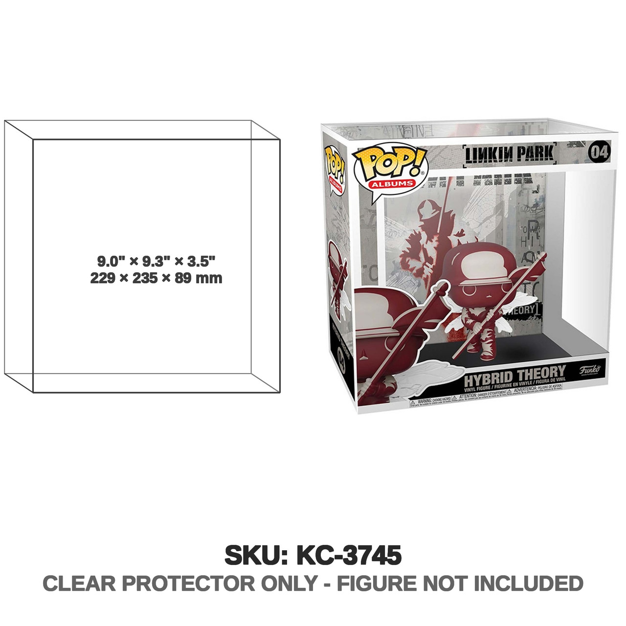 Protector For Linkin Park Hybrid Theory Pop! Albums Figu | Katana