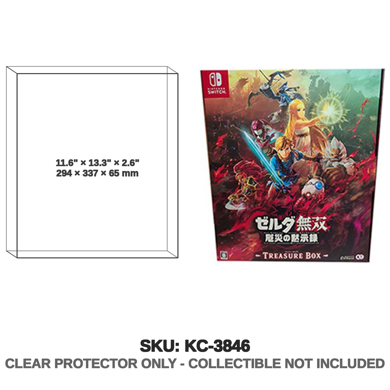 Hyrule Warriors Age of Calamity Zelda Treasure Box Switch