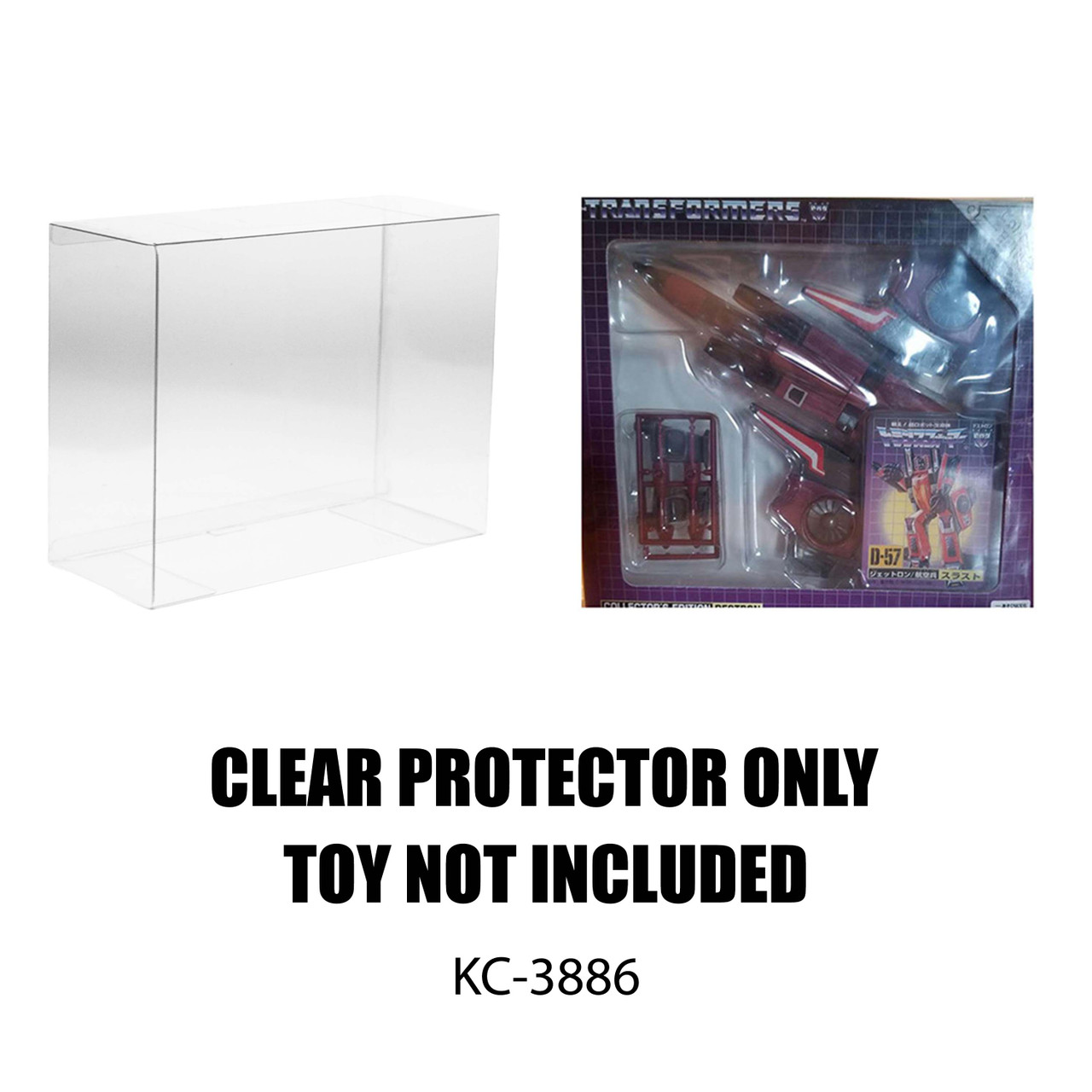Protector For Transformers G1 2002 THRUST D-57 MIB e-Hobby Takara