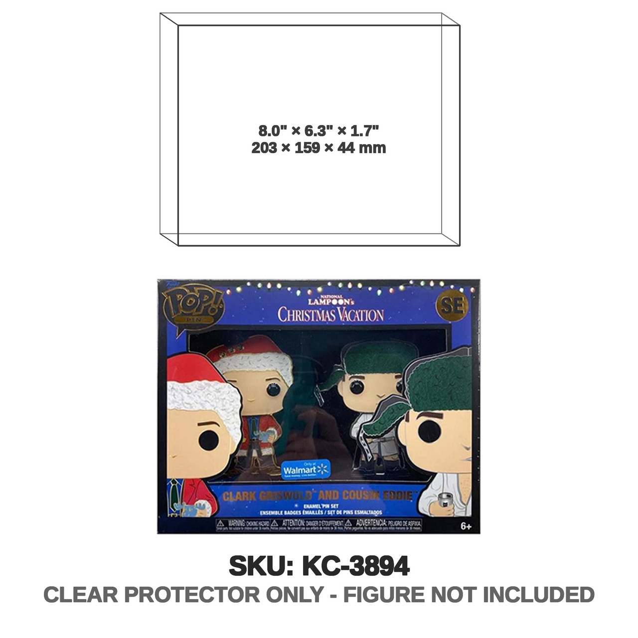 Funko Pop! National Lampoons Christmas Vacation Clark Griswold Cousin Eddie 2-Pack