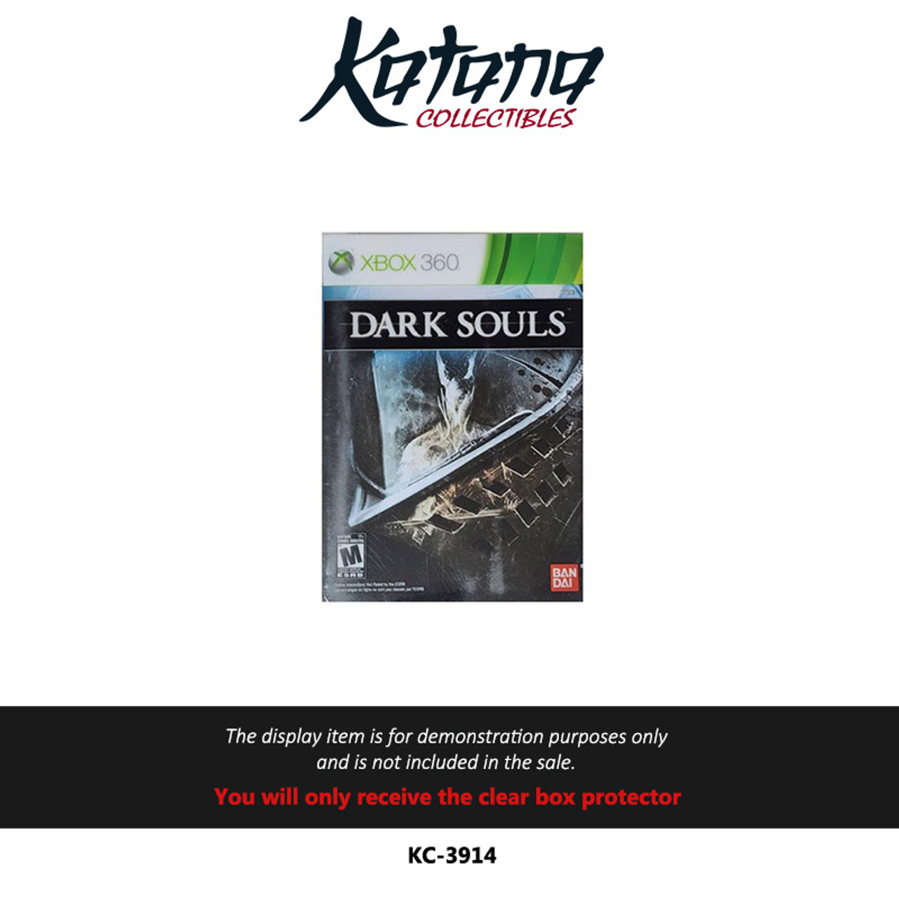 Katana Collectibles Protector For Xbox 360 Dark Souls - Collector's Edition