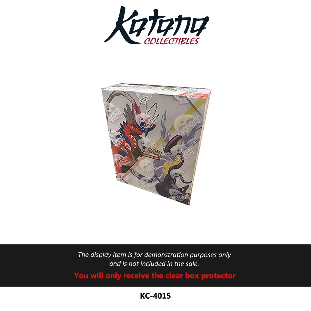 Katana Collectibles Protector For Pokémon Scarlet & Violet Mini Protfolio Display Box