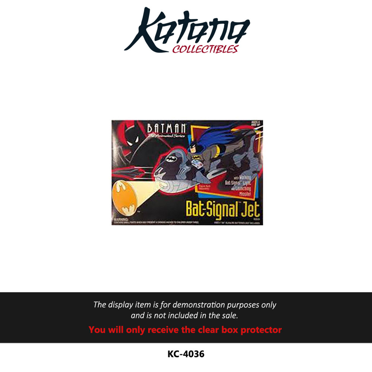 Katana Collectibles Protector For Kenners Batman The Animated Series Bat Signal Jet
