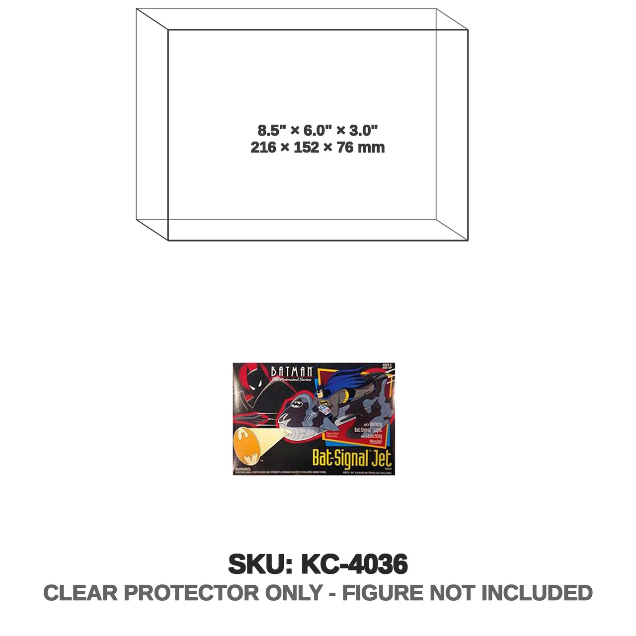 Kenners Batman The Animated Series Bat Signal Jet