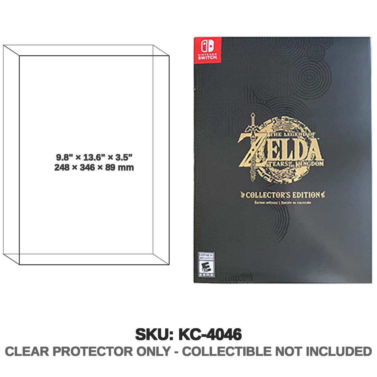 Tears of the Kingdom Zelda Collector's Edition Switch