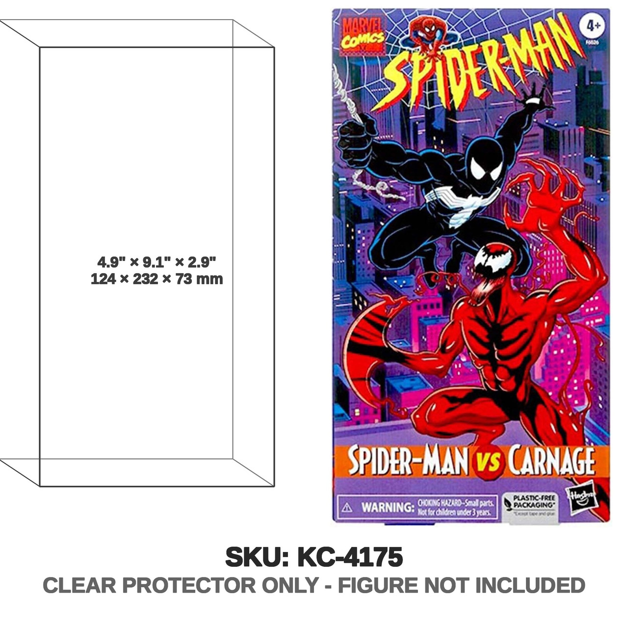 Hasbro Marvel Legends Spider-Man & Carnage VHS 2-Pack