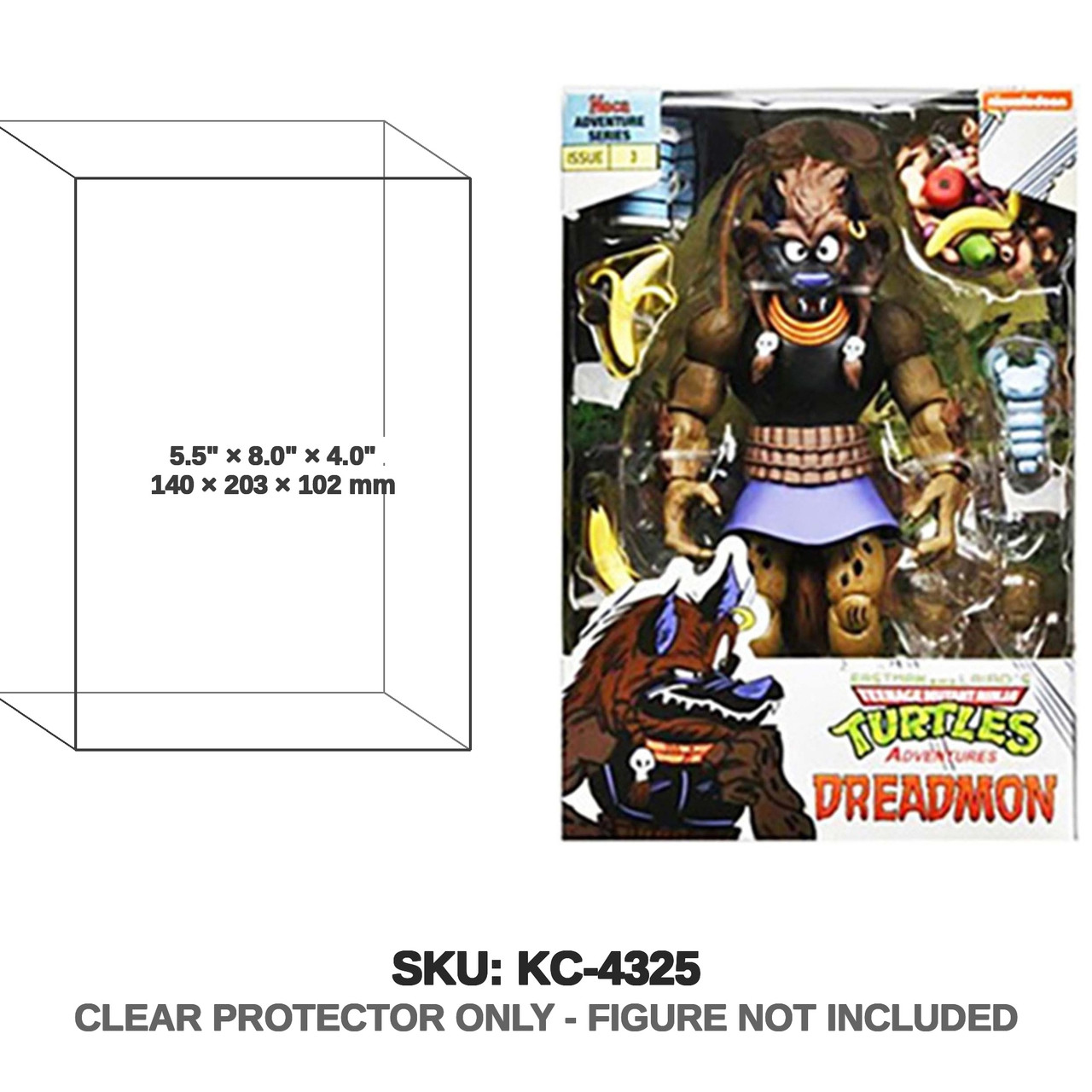NECA Teenage Mutant Ninja Turtles Adventures Dreadmon