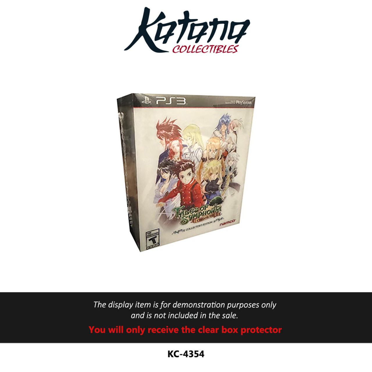 Katana Collectibles Protector For PS3 Tales of Symphonia Chronicles Collector's Edition