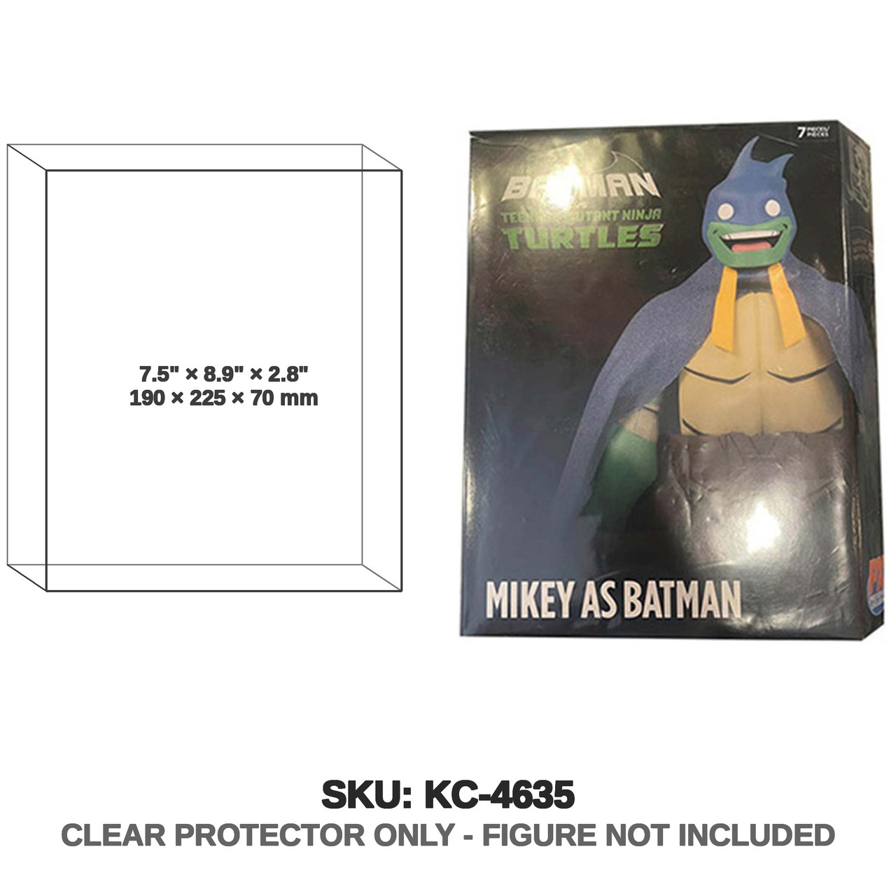 Playmates Teenage Mutant Ninja Turtles Batman vs TMNT Michelangelo as Batman