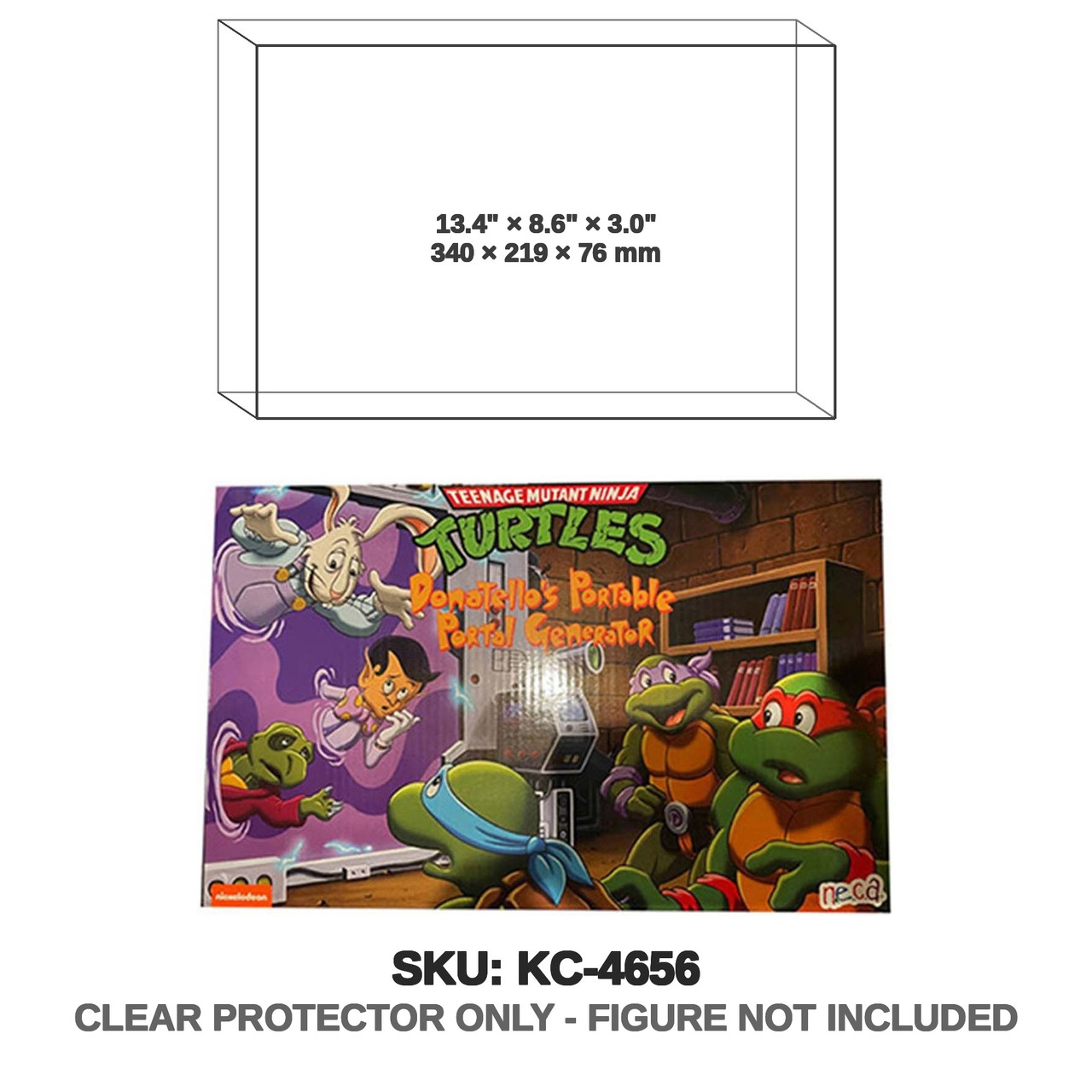 NECA Teenage Mutant Ninja Turtles Donatello's Portable Portal Generator