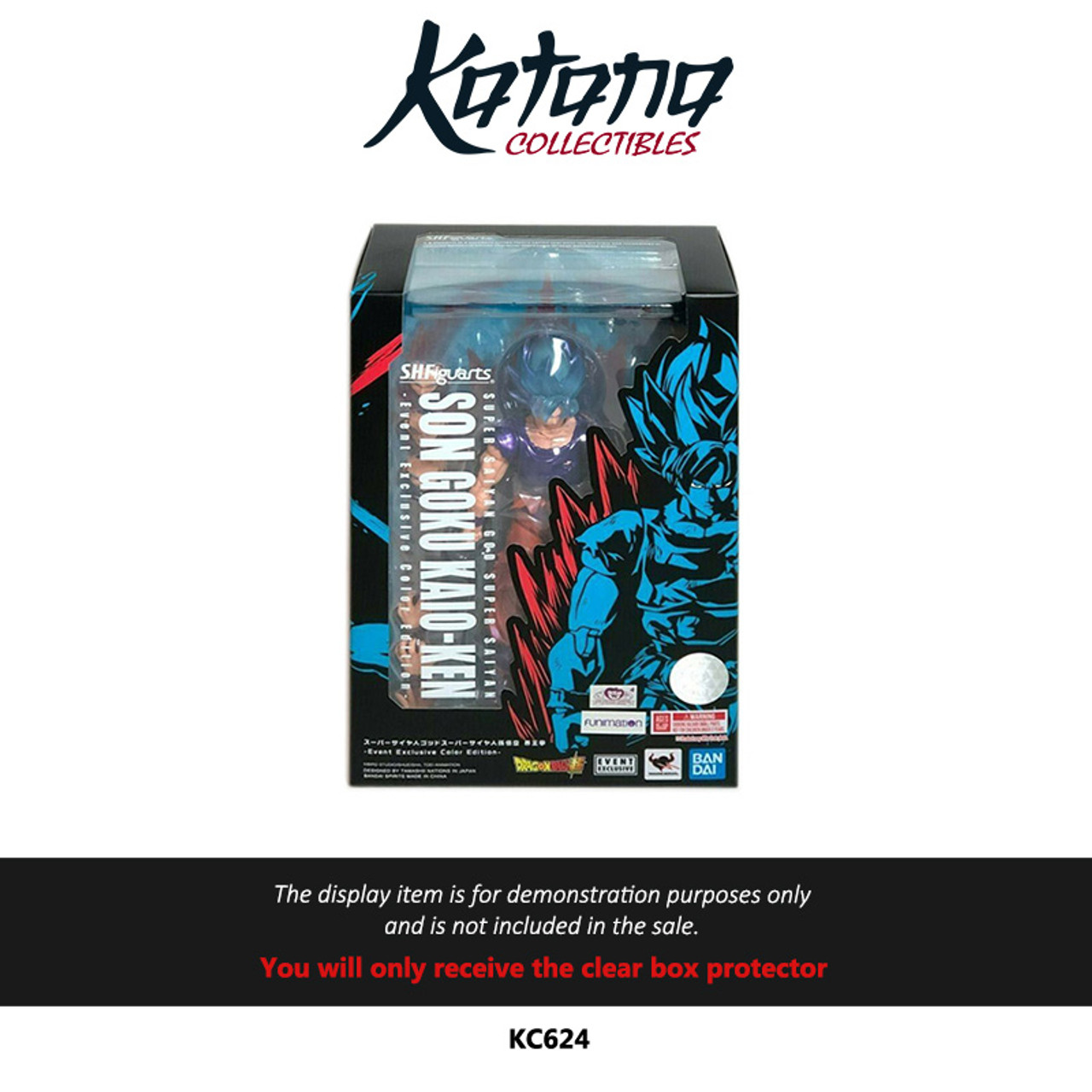 Katana Collectibles Protector For S.H.Figuarts Dragon Ball SSGSS Kaioken Goku Event Exclusive Color Edition