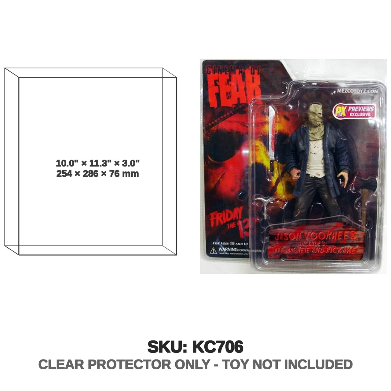 Mezco Cinema Of Fear Jason 2009. Preview Exclusive