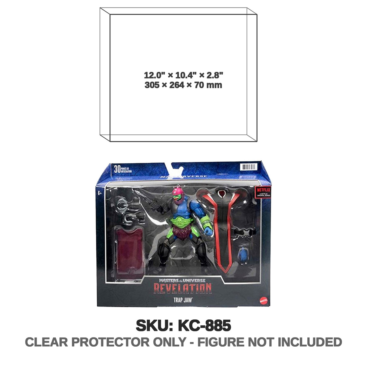 Trap Jaw Masters of the Universe Masterverse Revelation Deluxe Figure