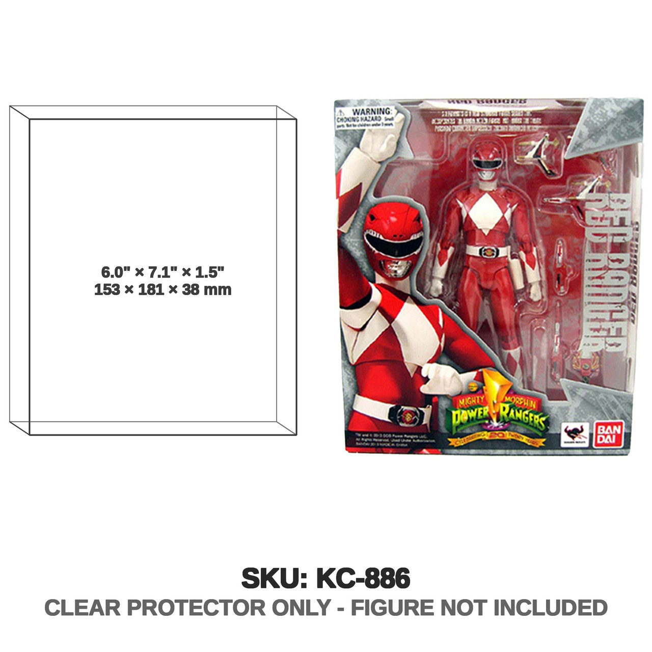 Mighty Morphin Red Ranger Power Rangers S.H.Figuarts 20 Years Figure