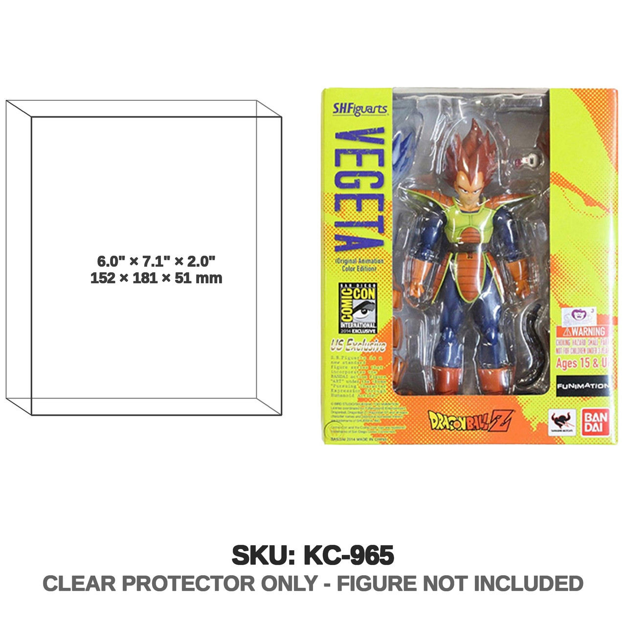 Vegeta Original Animation Color Dragon Ball Z S.H.Figuarts Figure