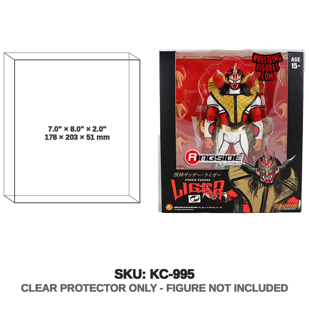 Jushin Liger AEW Storm Collectibles Figure