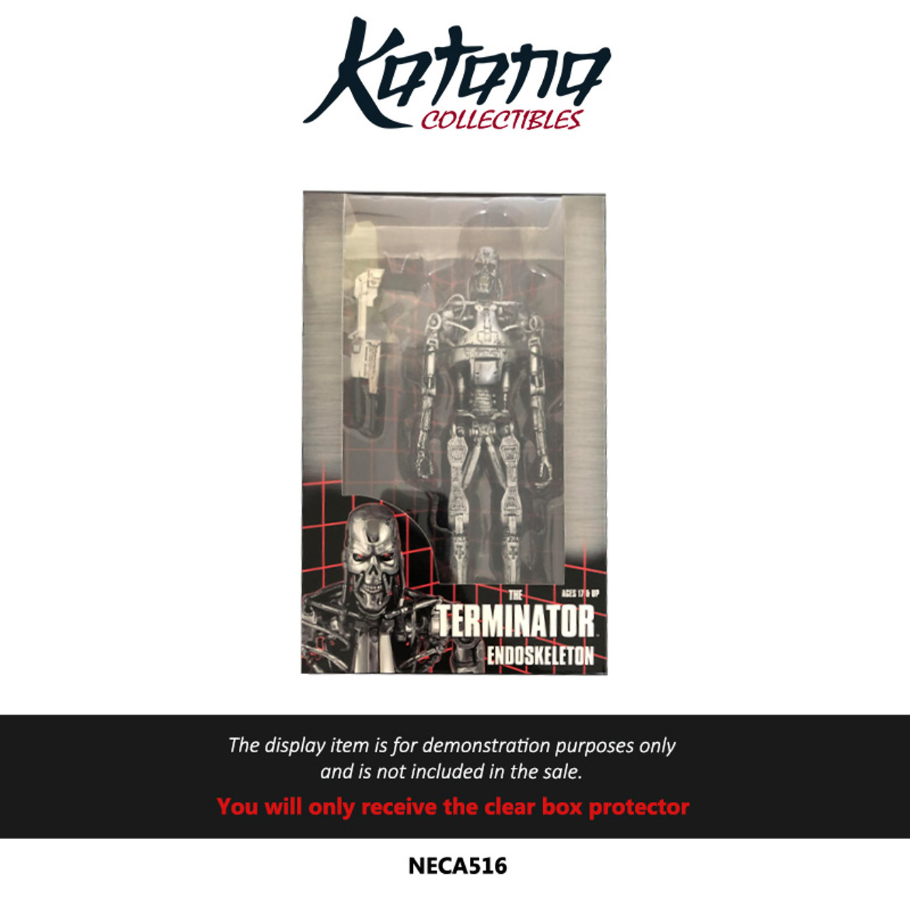 Katana Collectibles Protector For NECA Terminator T-800 Endoskeleton Figure