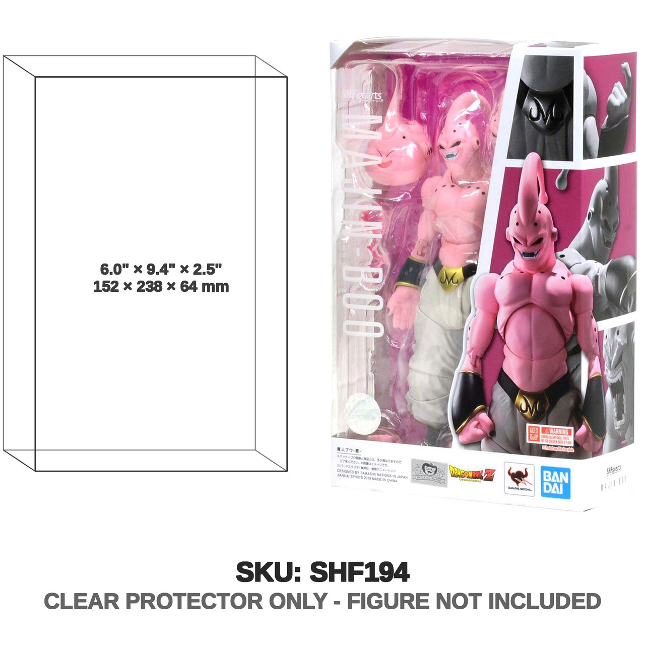 Majin Buu Evil Dragon Ball Z S.H.Figuarts Figure