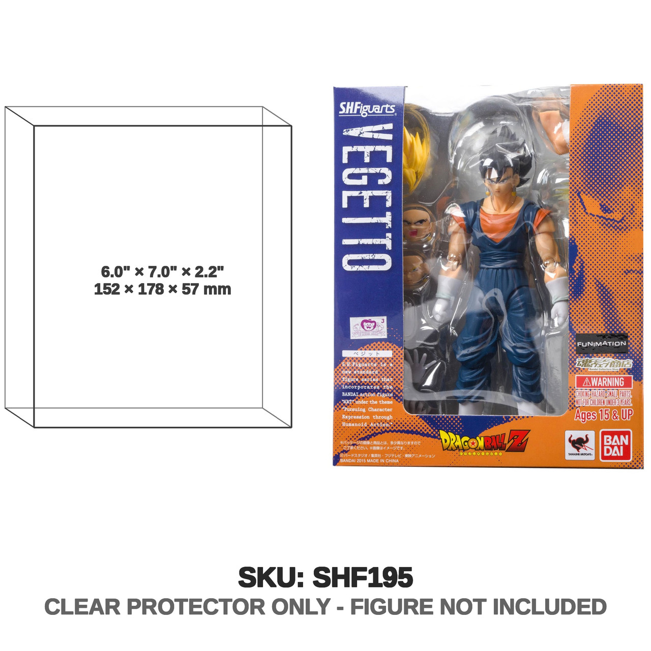 Bandai Dragon Ball S.H.Figuarts Vegito