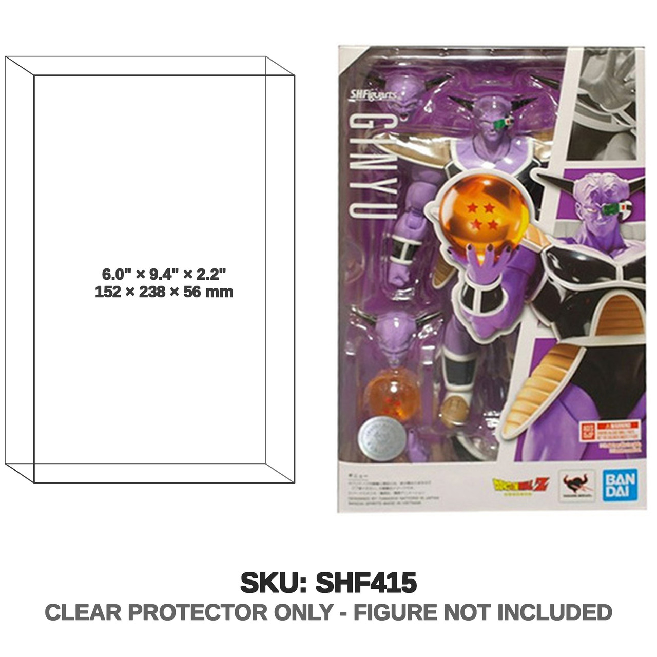 Ginyu Dragon Ball Z S.H.Figuarts Figure