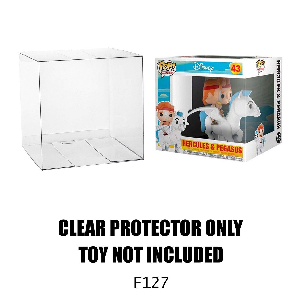 Protector For Funko Pop Rides Hercules And Pegasus