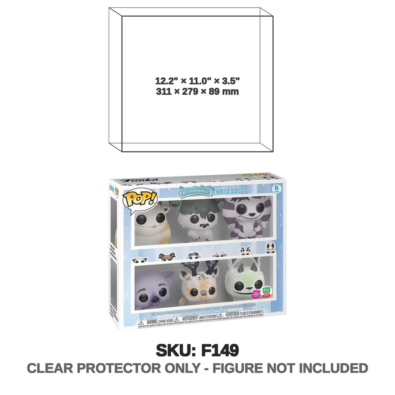 Wetmore Forest Winter Series 6-Pack Figure