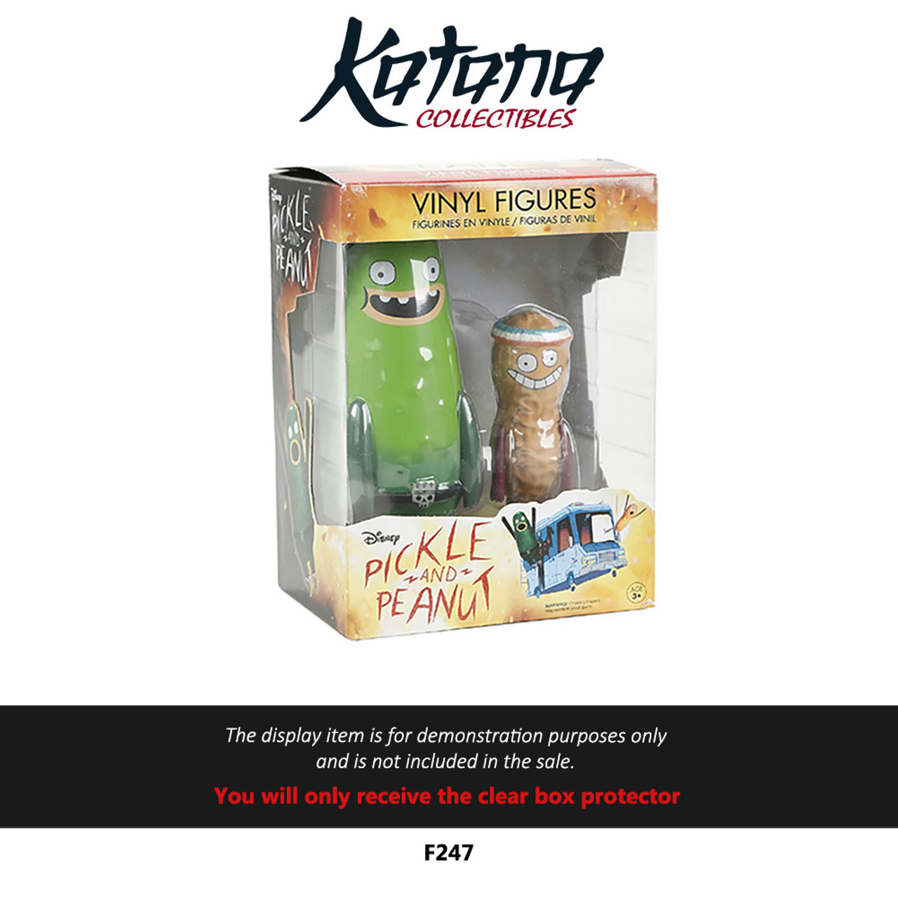 Katana Collectibles Protector For Funko Vinyl Figures Pickle and Peanuts