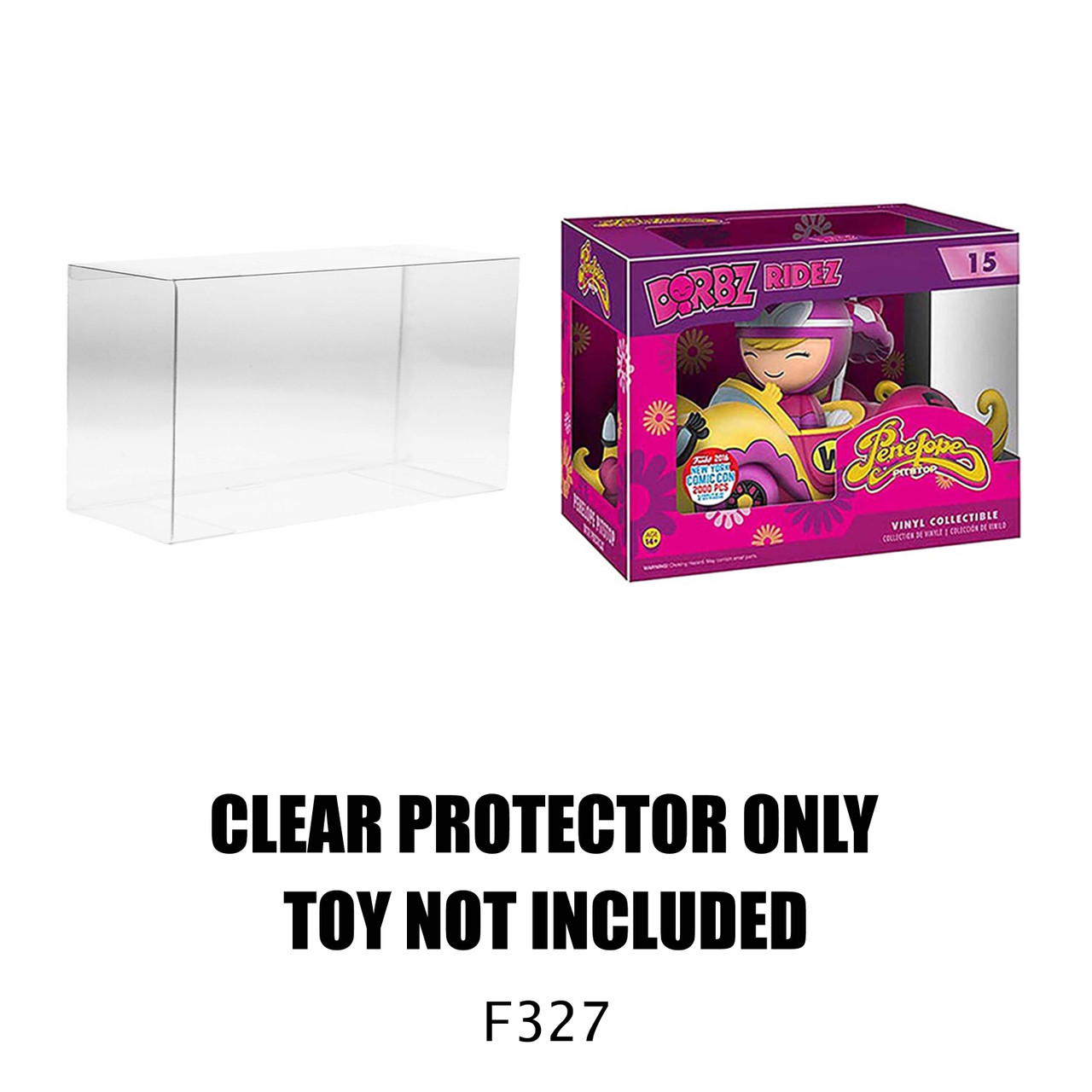 Protector For Funko Dorbz Ridez Penelope Pitstop