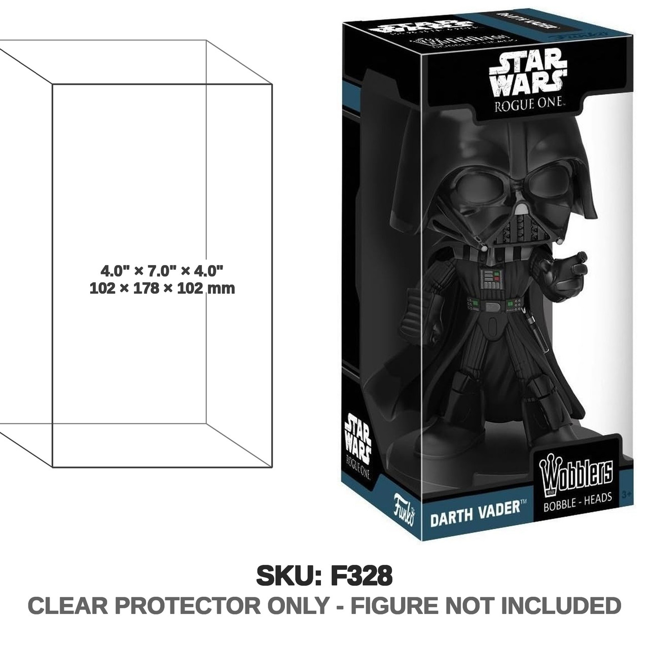 Darth Vader Star Wars Wobblers Bobble Figure