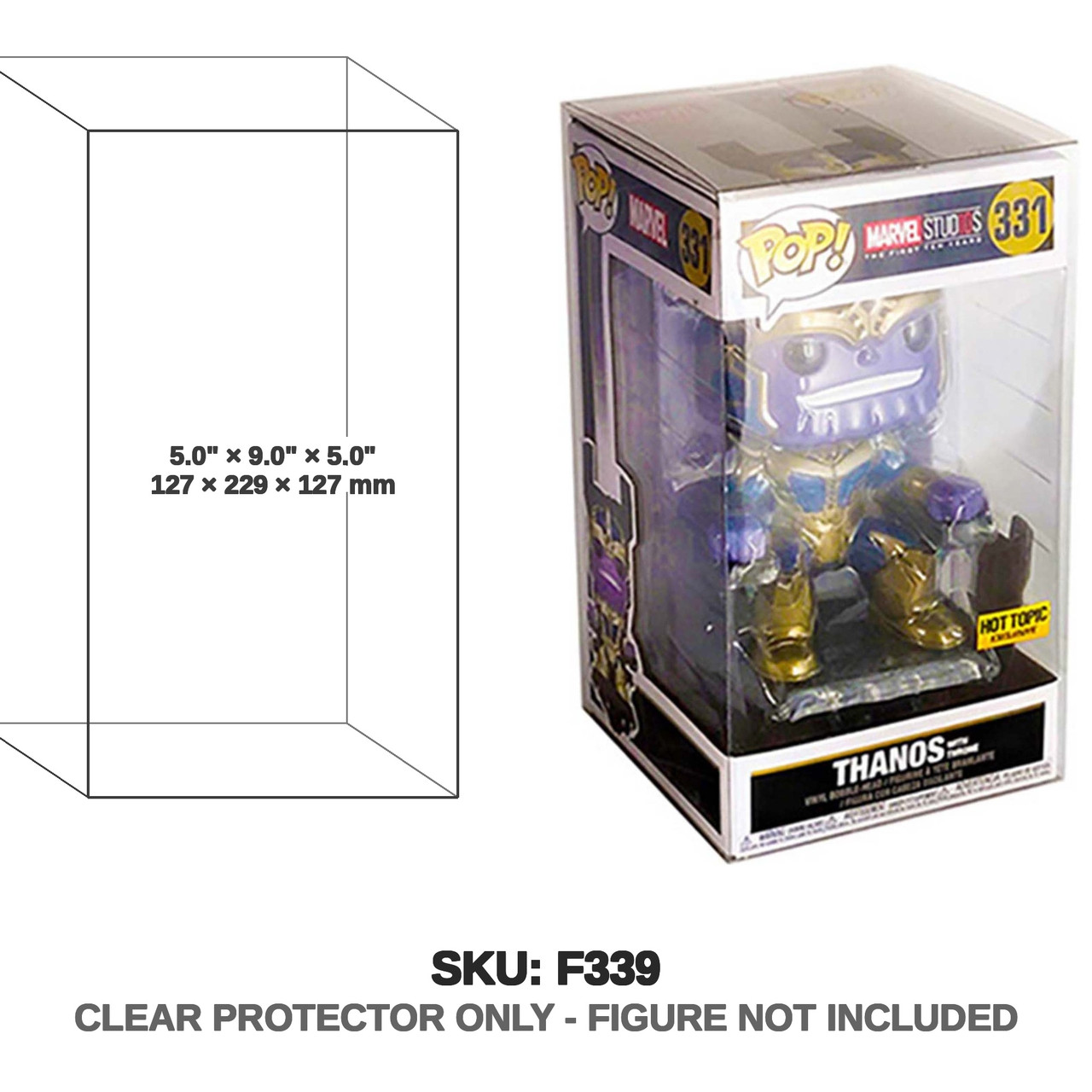 Funko Pop! Marvel Thanos on Throne 331