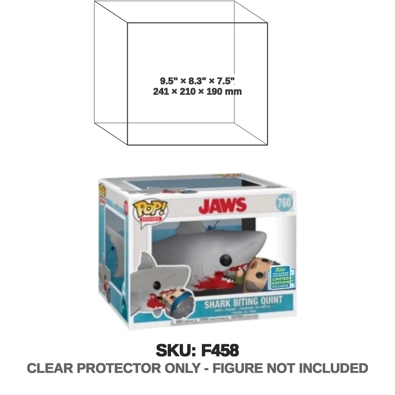 Funko Pop! Jaws Shark Biting Quint