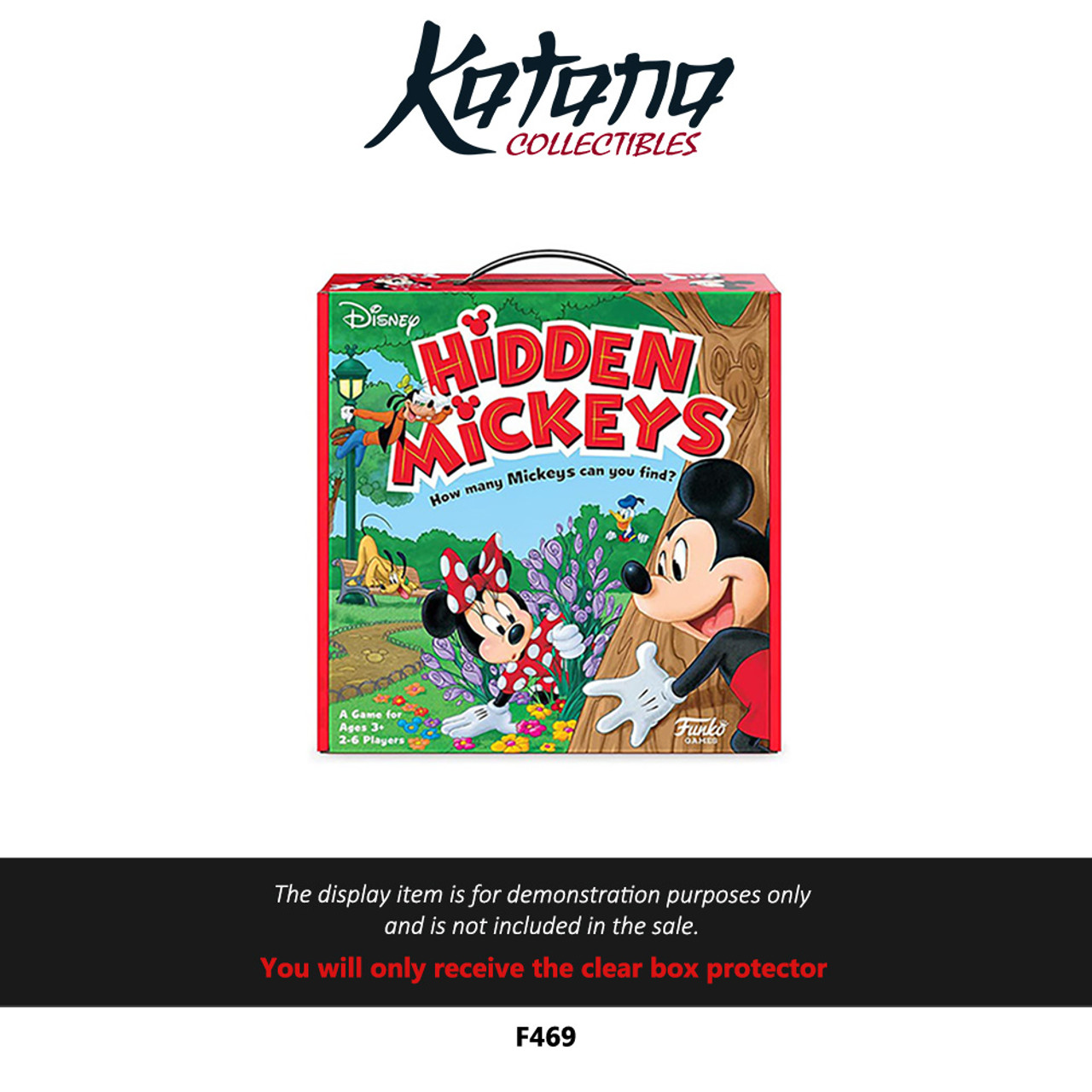 Katana Collectibles Protector For Funko Disney Hidden Mickeys Card Game