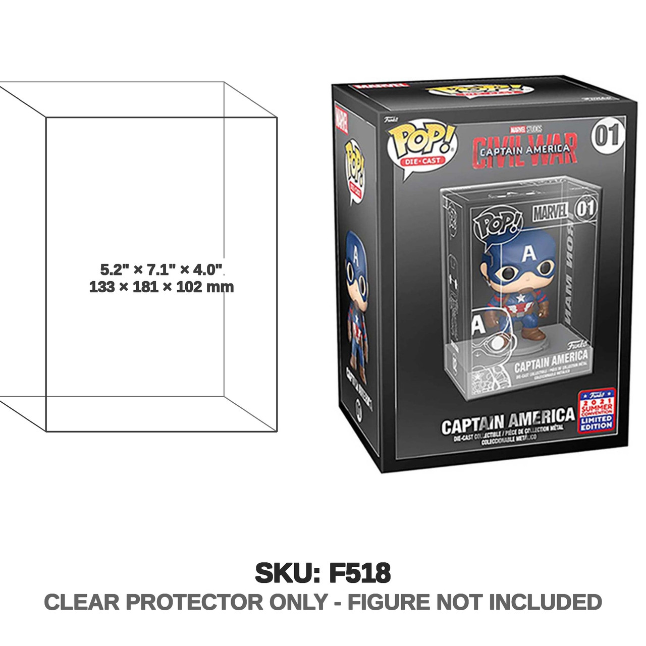 Funko Marvel Die-cast Outer Box