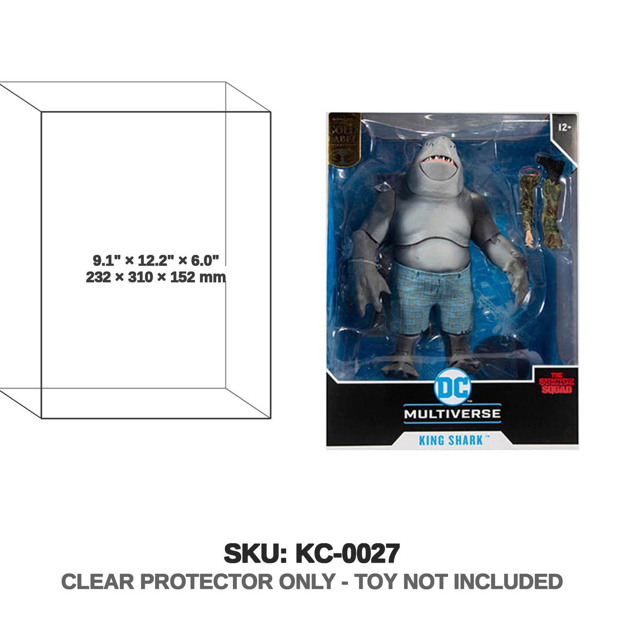 King Shark DC Multiverse Mega 7" Figure